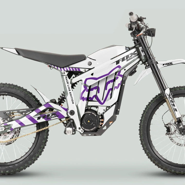 Talaria Sting MX3 MX4 Graphics Kit FOX Raceline White Purple