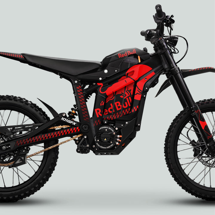 Talaria Sting MX5 PRO Graphics Kit RBULL MONO Black Red Decals