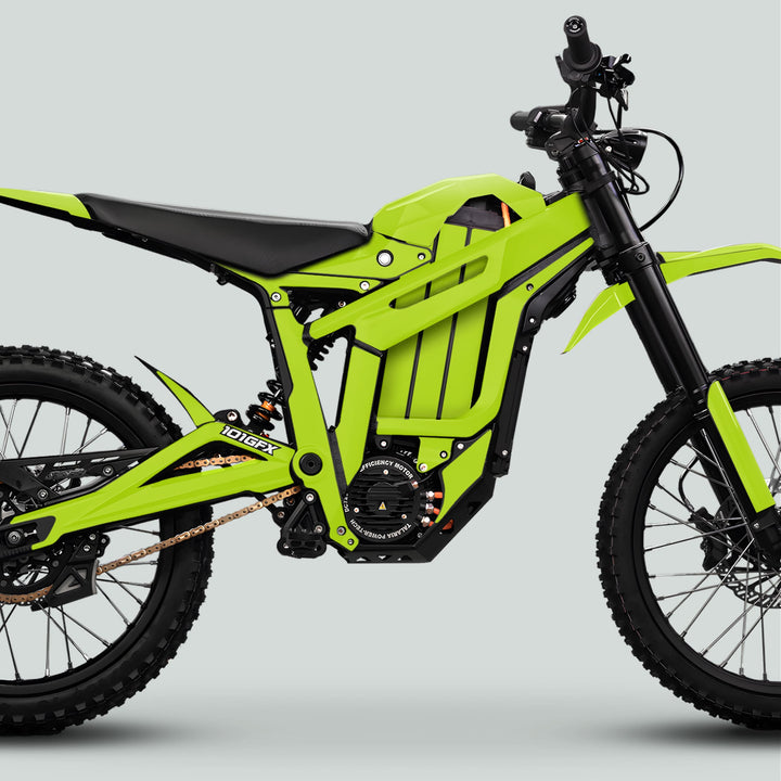 Talaria Sting MX5 PRO Graphics Kit SOLID COLOR Green Decals