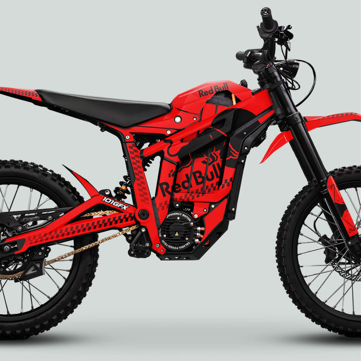 Talaria Sting MX5 PRO Graphics Kit RBULL MONO Red Black Decals