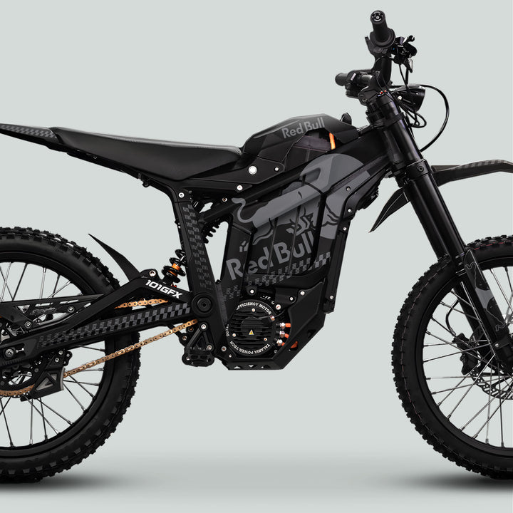 Talaria Sting MX5 PRO Graphics Kit RBULL MONO Black Grey Decals