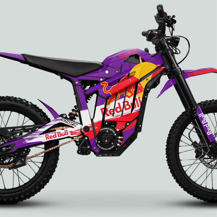Talaria Sting MX5 PRO Graphics Kit RBULL RACE Purple Decals