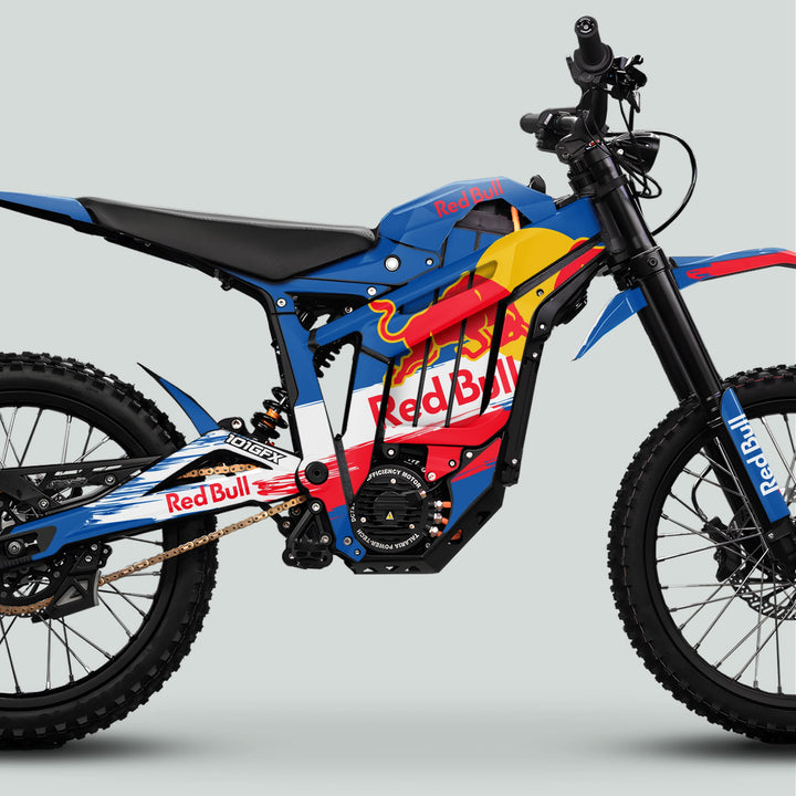 Talaria Sting MX5 PRO Graphics Kit RBULL RACE Blue Decals