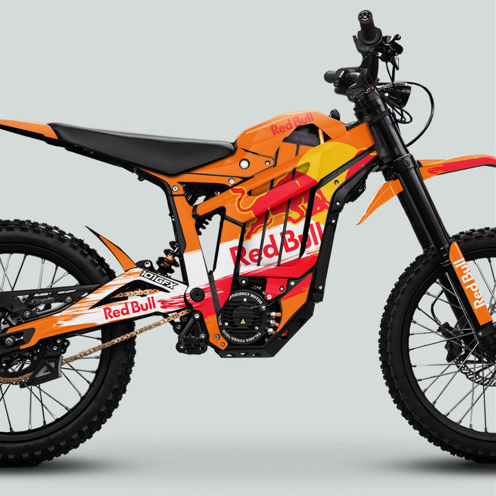 Talaria Sting MX5 PRO Graphics Kit RBULL RACE Orange Decals