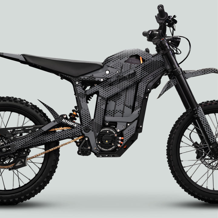 Talaria Sting MX5 PRO Graphics Kit HEXOCAM GREY Decals