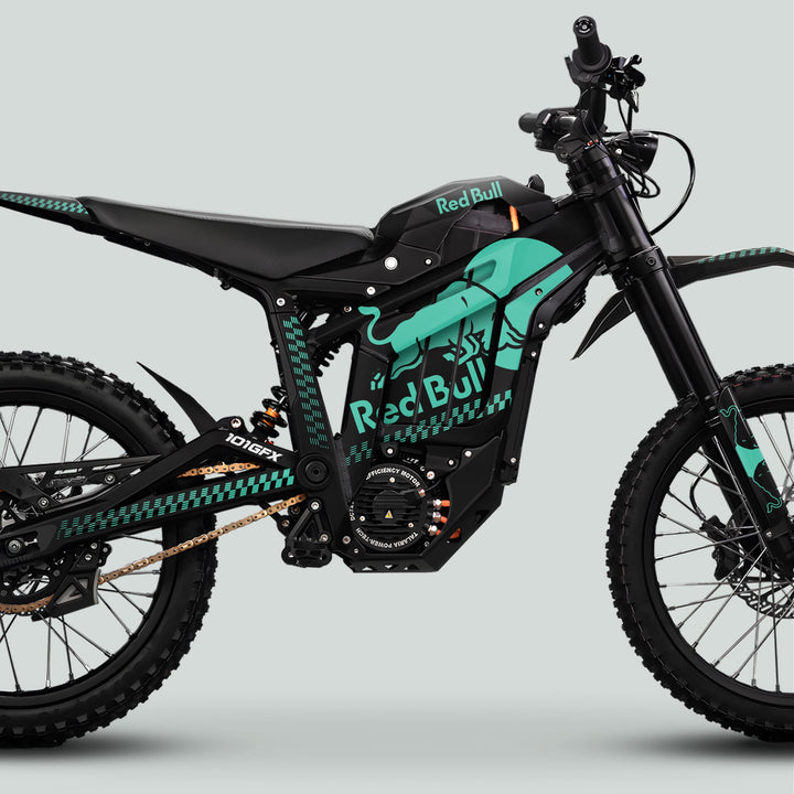 Talaria Sting MX5 PRO Graphics Kit RBULL MONO Black Mint Decals