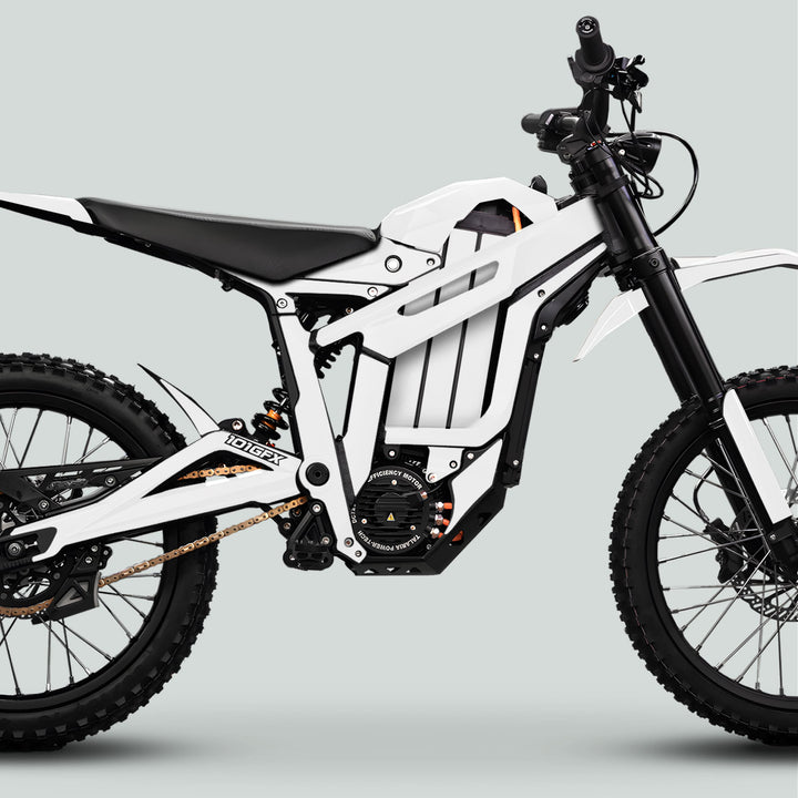 Talaria Sting MX5 PRO Graphics Kit SOLID COLOR White Decals