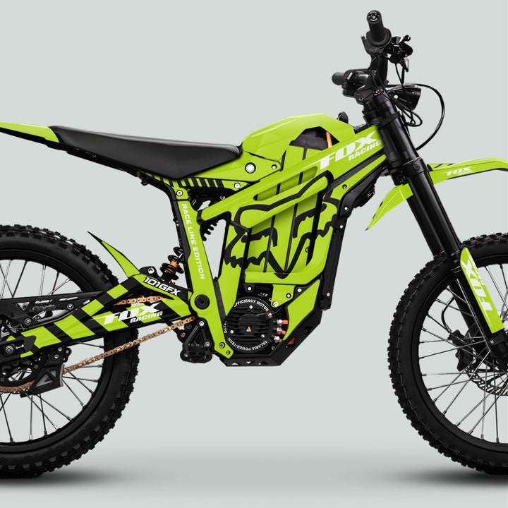 Talaria Sting MX5 PRO Graphics Kit HEXOCAM GREEN Decals