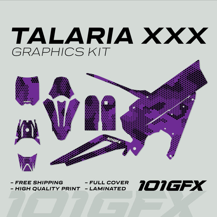 Talaria XXX Graphics Kit HEXOCAM Purple