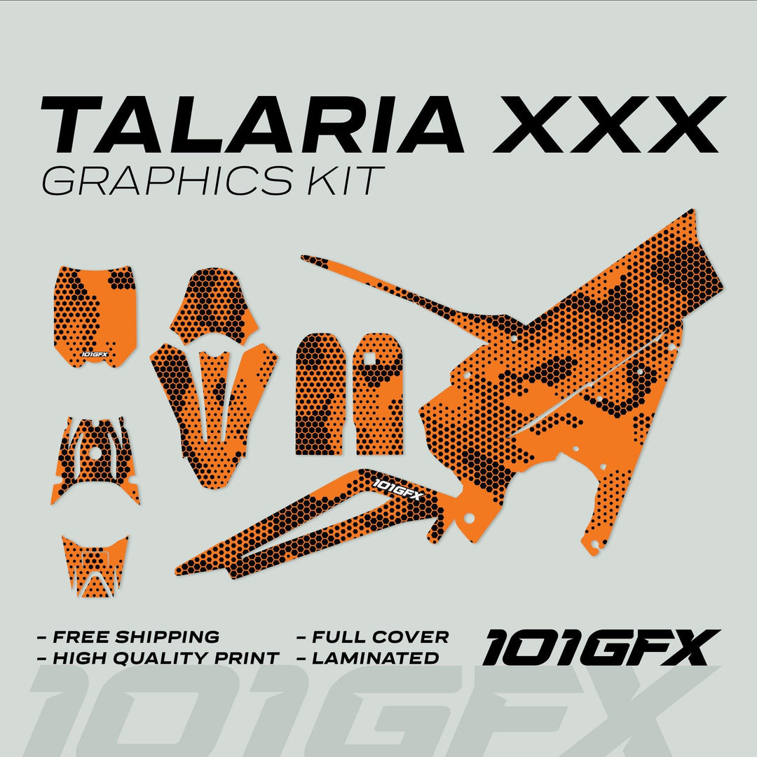 Talaria XXX Graphics Kit HEXOCAM Orange