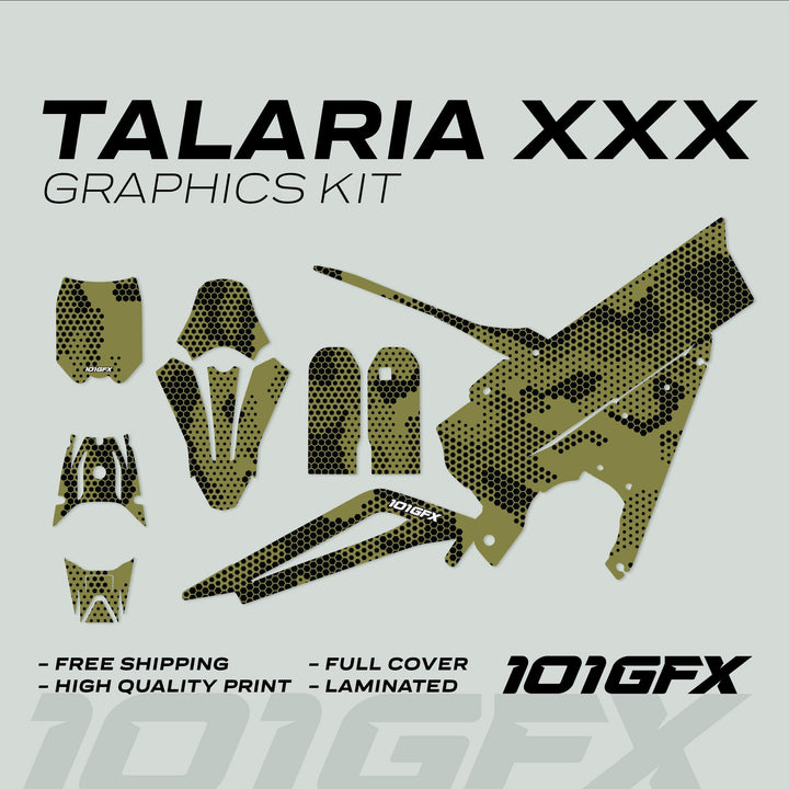Talaria XXX Graphics Kit HEXOCAM Olive