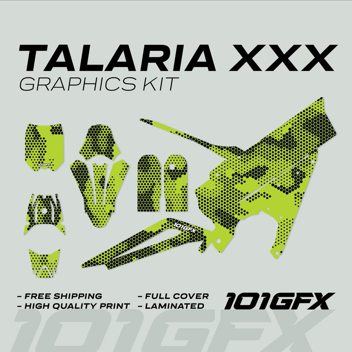 Talaria XXX Graphics Kit HEXOCAM Green