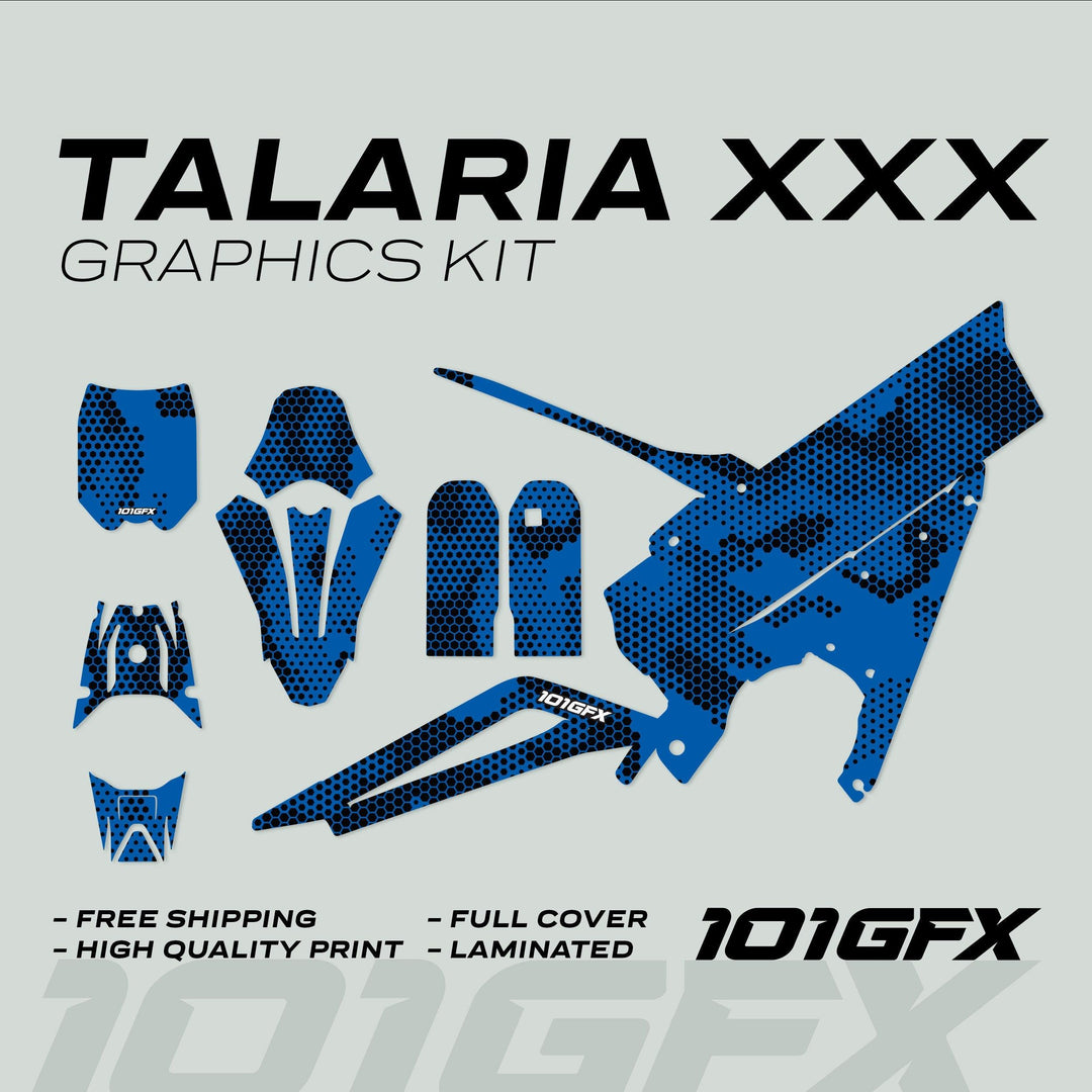 Talaria XXX Graphics Kit HEXOCAM Blue