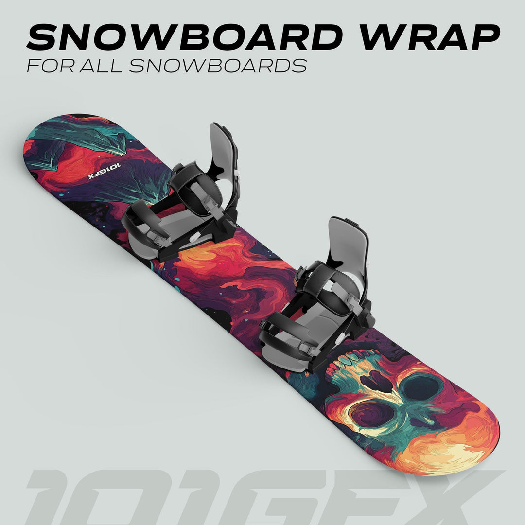Snowboard Wrap MOUNTAIN SOUL Snowboard sticker skin decals stickers