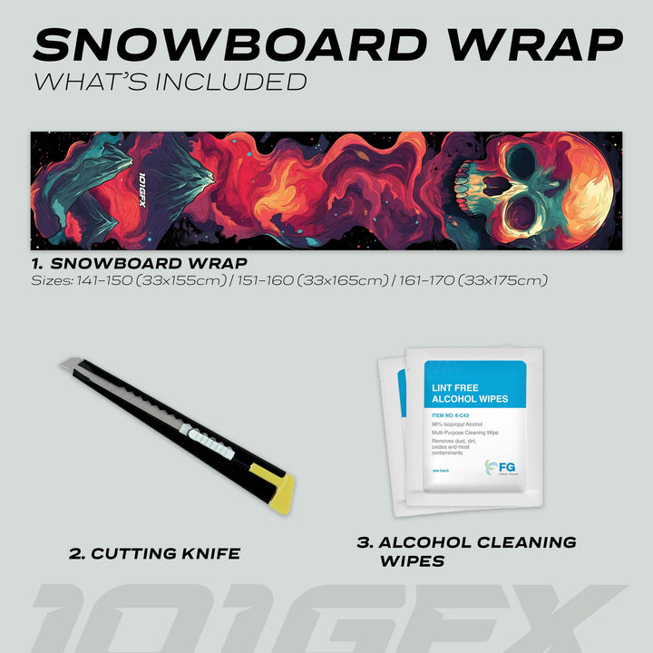 Snowboard Wrap MOUNTAIN SOUL Snowboard sticker skin decals stickers