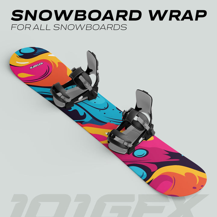 Snowboard Wrap STREET STORM Snowboard sticker skin decals stickers