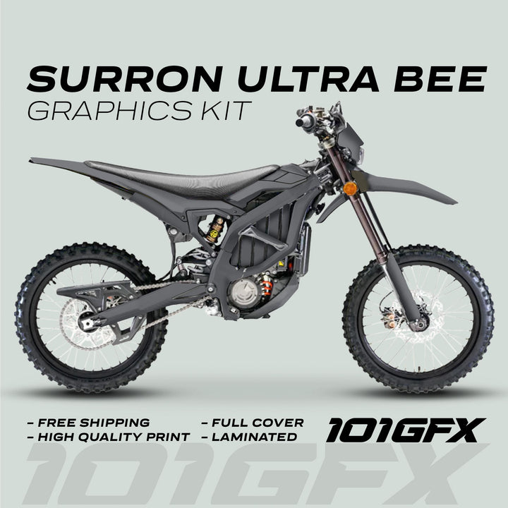 Surron Ultra Bee Graphics Kit SOLID COLOR GREY