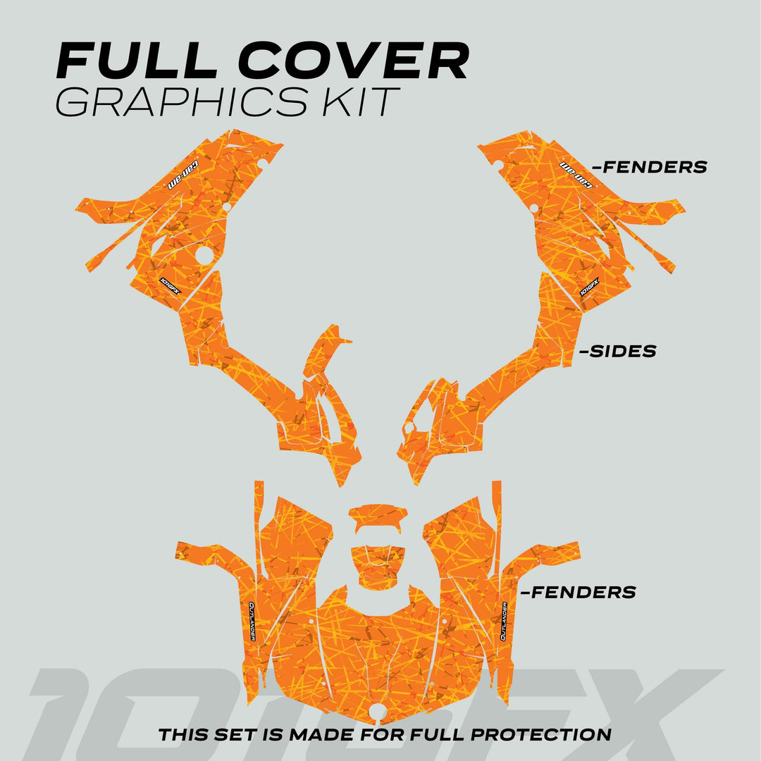 Can-Am OUTLANDER G2 Graphics kit SCRATCHY RANGE