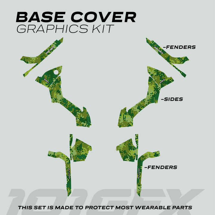 Can-Am OUTLANDER Graphics kit DIGITAL CAMO Green