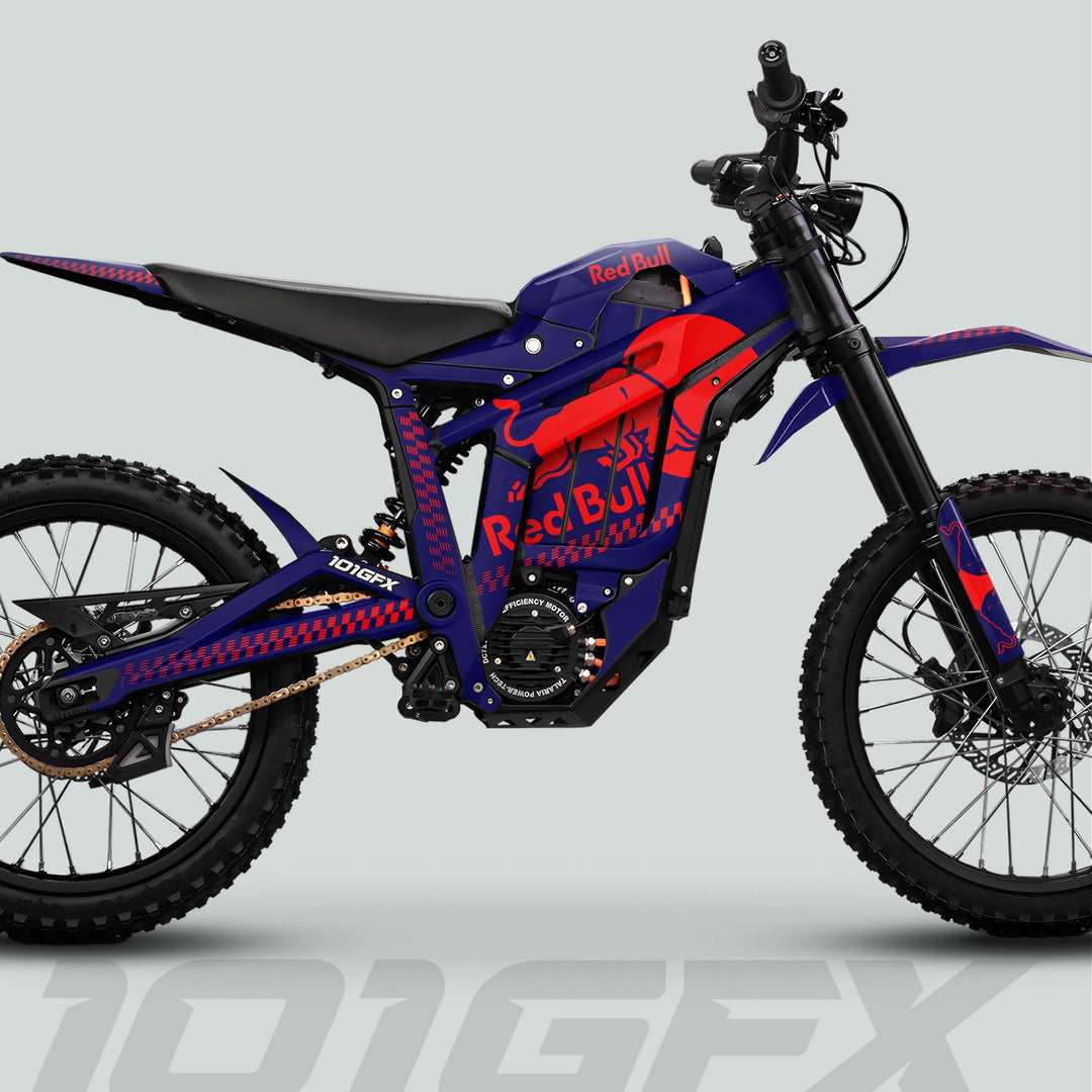 Talaria Sting MX5 PRO Graphics Kit RBULL MONO Navy Red Decals