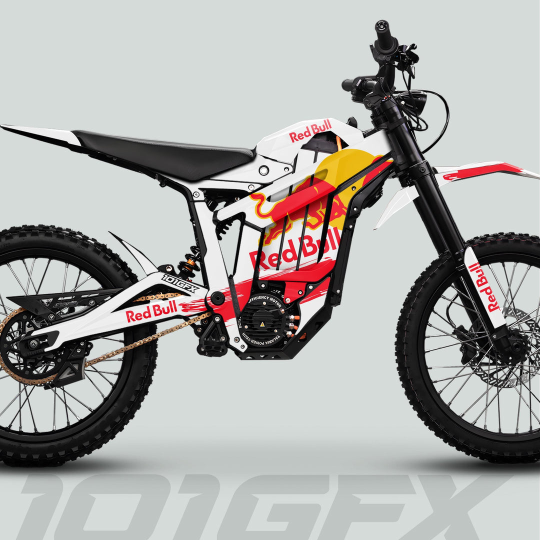 Talaria Sting MX5 PRO Graphics Kit RBULL RACE WhiteDecals