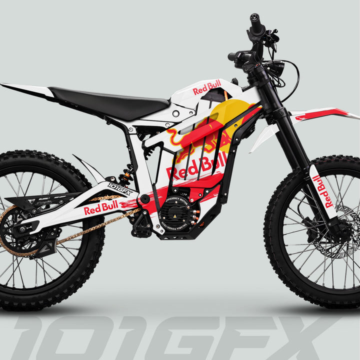 Talaria Sting MX5 PRO Graphics Kit RBULL RACE WhiteDecals