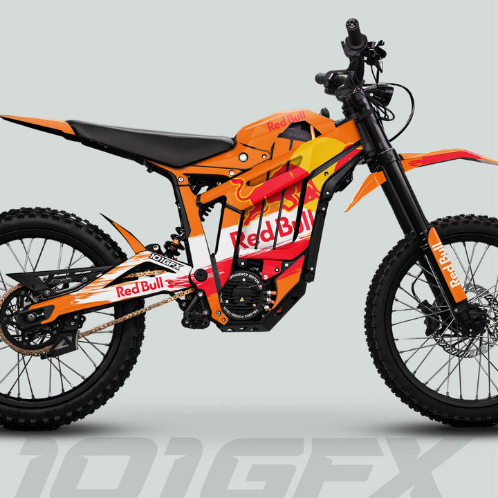 Talaria Sting MX5 PRO Graphics Kit RBULL RACE Orange Decals