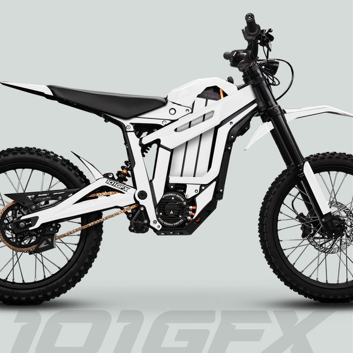 Talaria Sting MX5 PRO Graphics Kit SOLID COLOR White Decals