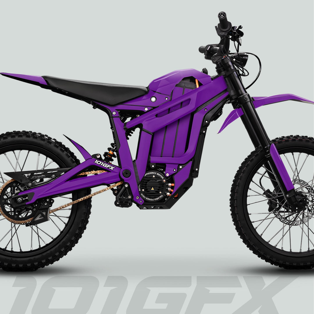 Talaria Sting MX5 PRO Graphics Kit SOLID COLOR Purple Decals