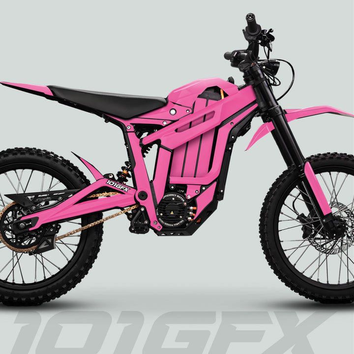 Talaria Sting MX5 PRO Graphics Kit SOLID COLOR Pink Decals