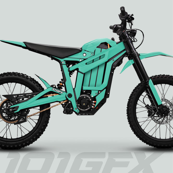 Talaria Sting MX5 PRO Graphics Kit SOLID COLOR Mint Decals