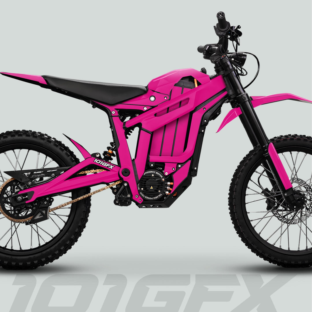 Talaria Sting MX5 PRO Graphics Kit SOLID COLOR Magenta Decals