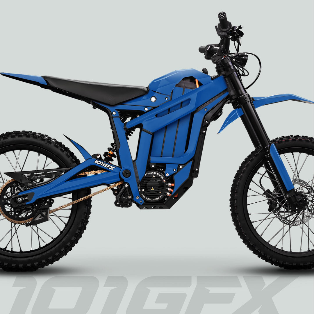 Talaria Sting MX5 PRO Graphics Kit SOLID COLOR Blue Decals