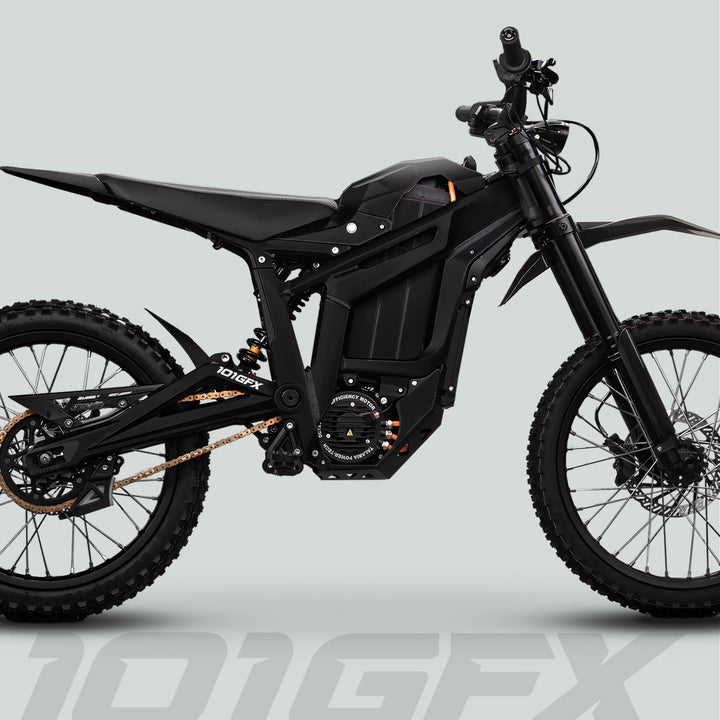 Talaria Sting MX5 PRO Graphics Kit SOLID COLOR BLACK Decals