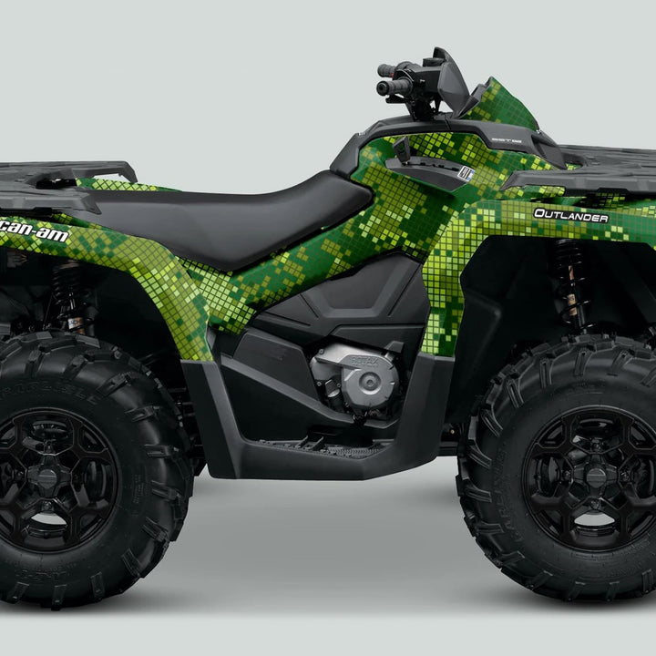 Can-Am OUTLANDER Graphics kit DIGITAL CAMO Green