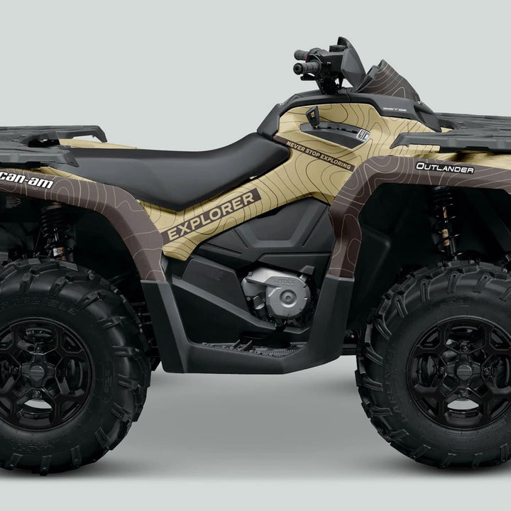 Can-Am OUTLANDER G2 Graphics kit EXPLORER Sand Earth