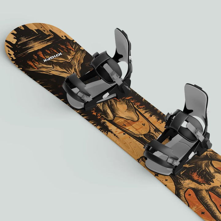 Snowboard Wrap HELLO MOUNTAINS Snowboard sticker skin decals stickers