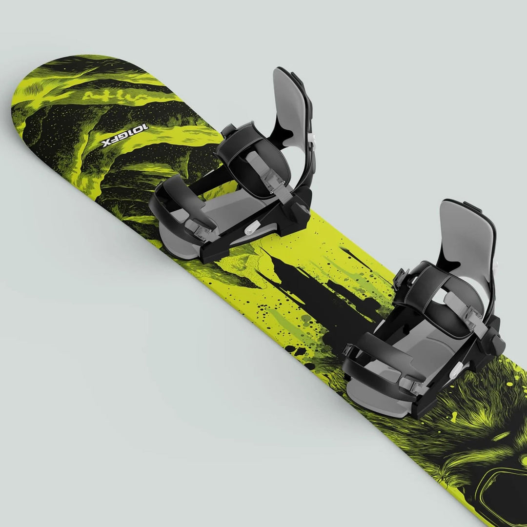 Snowboard Wrap SNOWER GREEN Snowboard sticker skin decals stickers