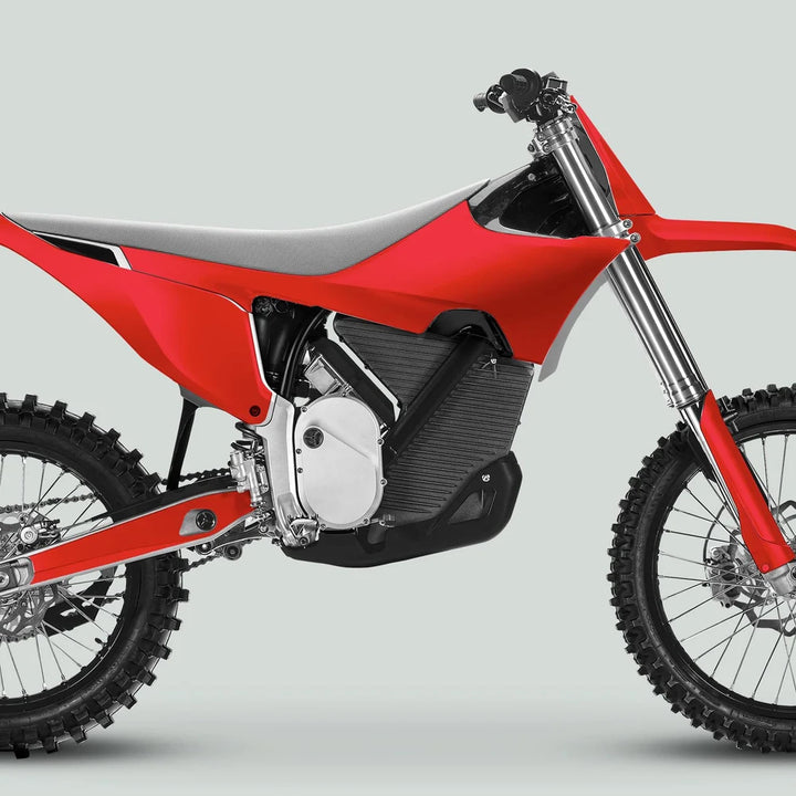 Stark Varg Graphics Kit SOLID COLOR RED Stickers