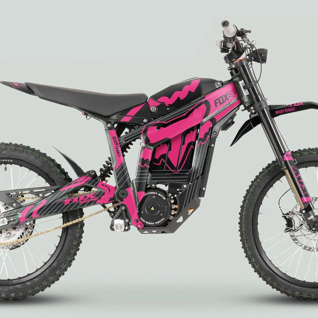 Talaria Sting R Graphics Kit FOX STRIPES Black Magenta