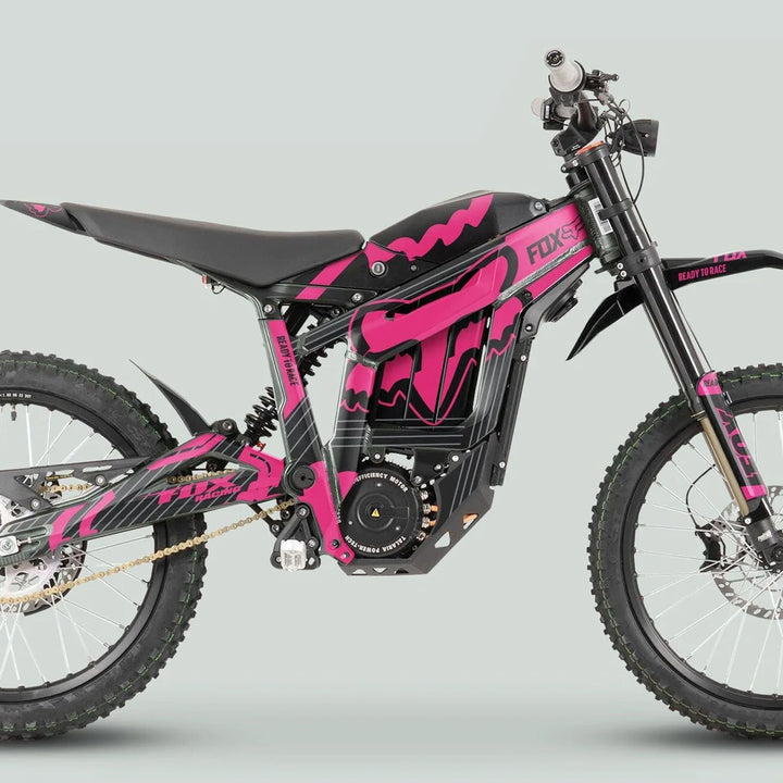 Talaria Sting R Graphics Kit FOX STRIPES Black Magenta