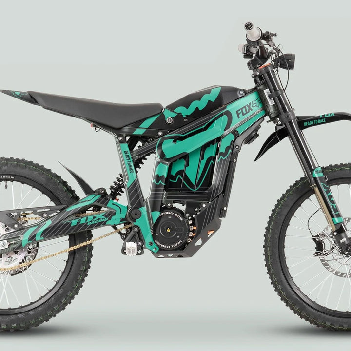 Talaria Sting MX3 MX4 Graphics Kit FOX STRIPES Black Mint