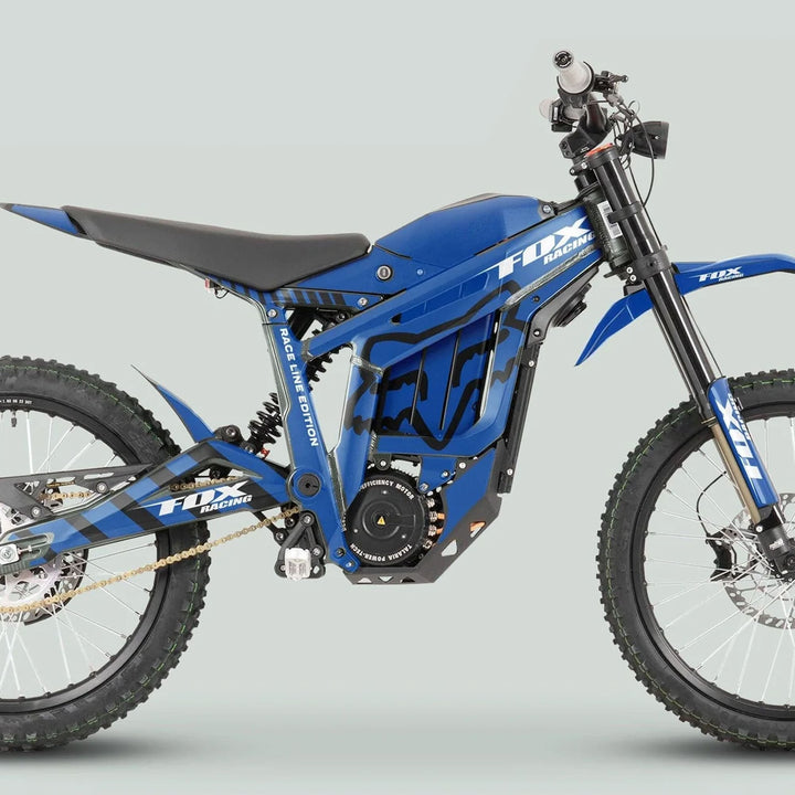 Talaria Sting MX3 MX4 Graphics Kit FOX Raceline Blue Black