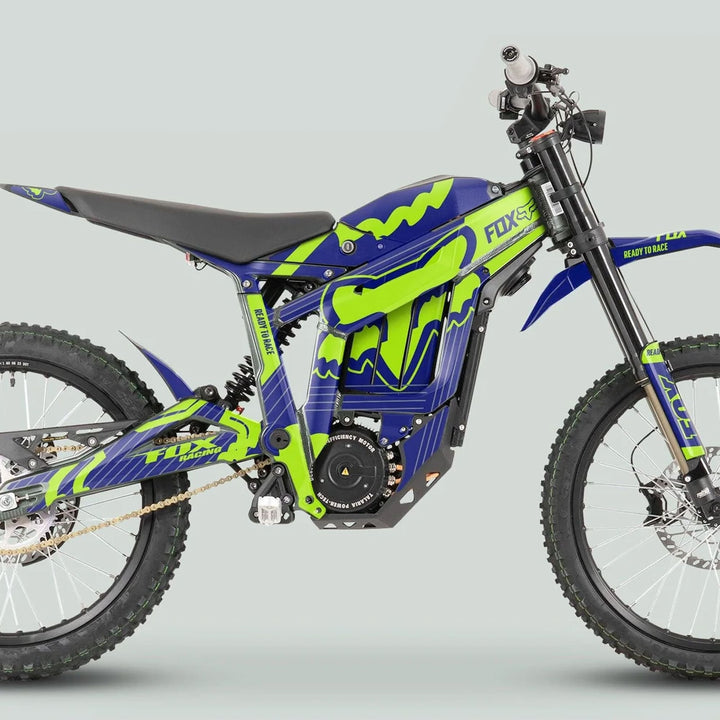 Talaria Sting MX3 MX4 Graphics Kit FOX STRIPES Navy Green