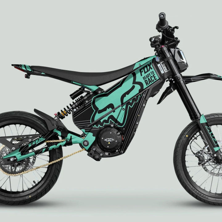 Talaria XXX Graphics Kit FOX STRIPES Black Mint