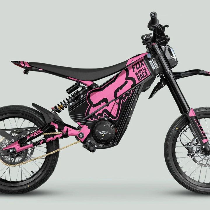 Talaria XXX Graphics Kit FOX STRIPES Black Pink
